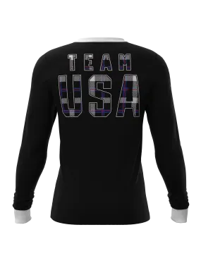 Team USA Plaid Long Sleeve Tops (Men's)