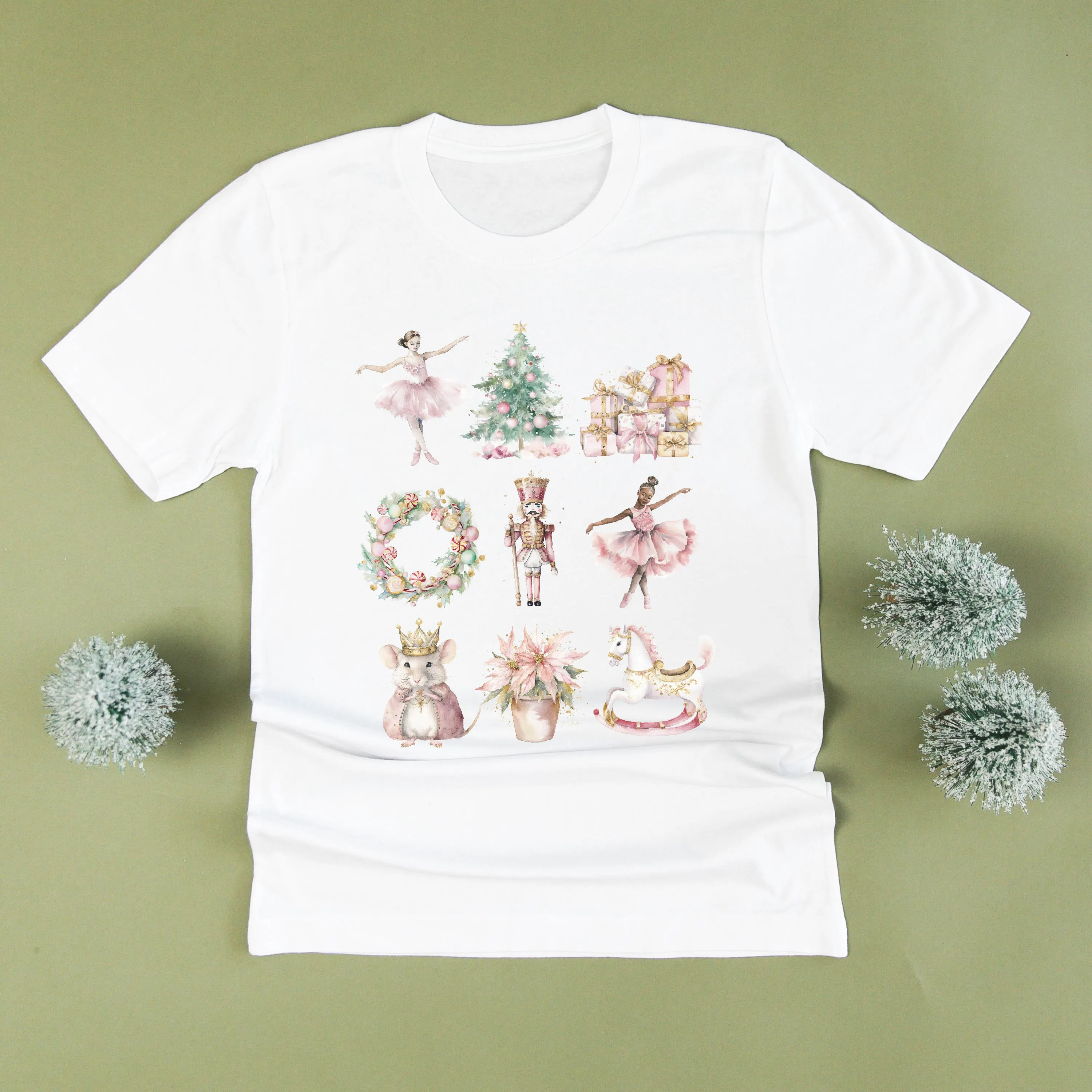 Watercolor Nutcracker - Unisex Tee