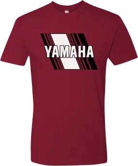 YAMAHA APPAREL Yamaha Heritage Diagonal T-Shirt - Red - Medium NP21S-M3118-M