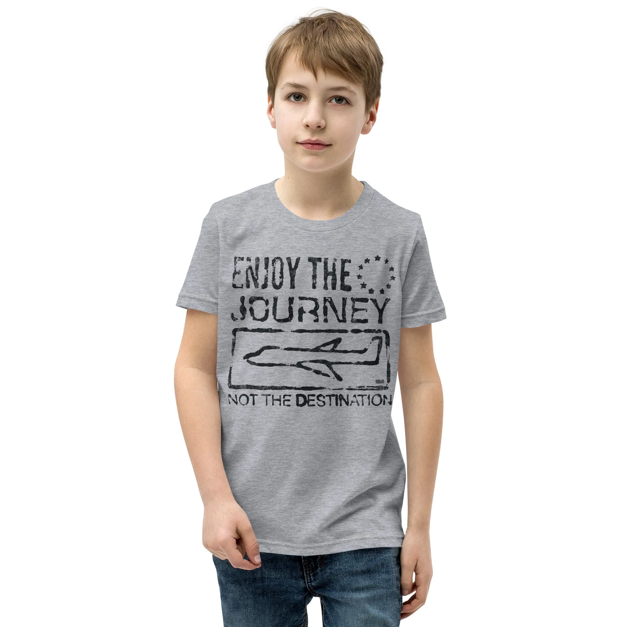 Youth Enjoy the Journey Not The Destination Extra Soft T-Shirt