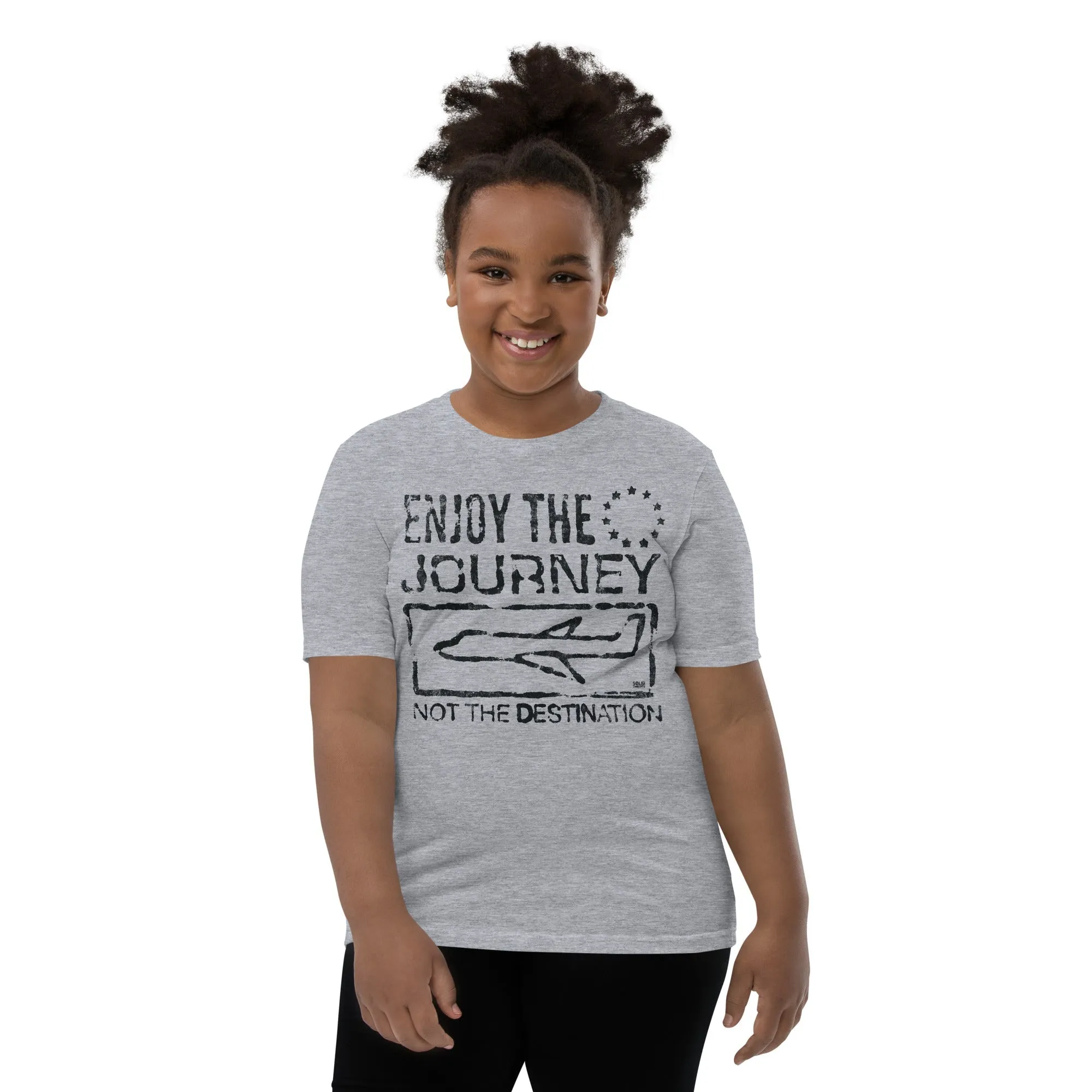 Youth Enjoy the Journey Not The Destination Extra Soft T-Shirt